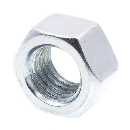 Hex Nut, 5/8-11, Steel, Grade 5, Zinc Plated, 10 PK